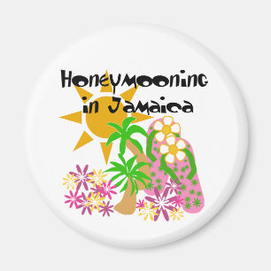 Honeymooning in Jamaica Magnet