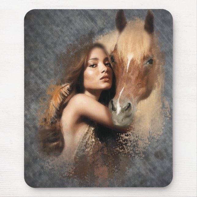 HoneyOnGrey - Mousepad (Front)