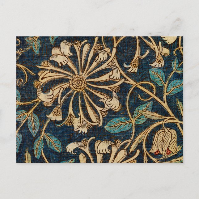 Honeysuckle (1876) By William Morris Postcard (Front)