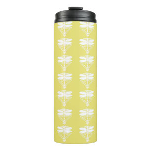 Honeysuckle Arts and Crafts Dragonflies Thermal Tumbler