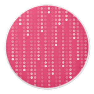 Honeysuckle background ceramic knob