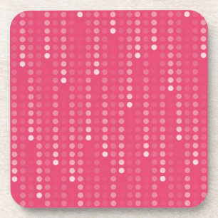 Honeysuckle background coaster