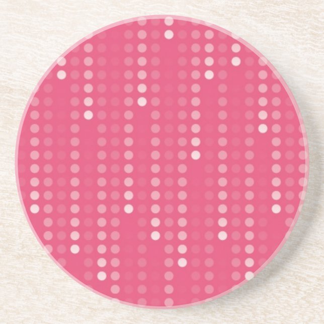 Honeysuckle background coaster (Front)