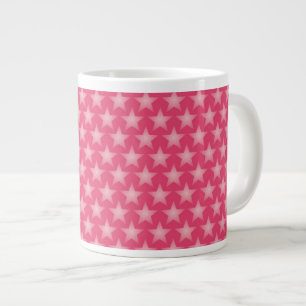 Honeysuckle background large coffee mug
