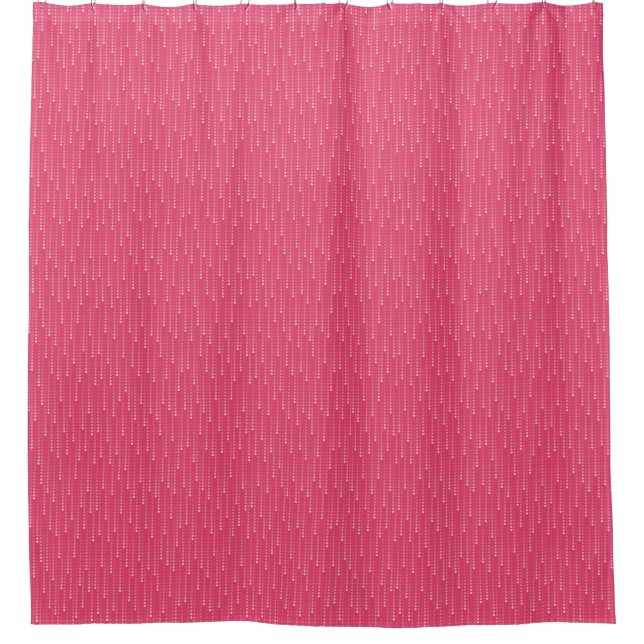 Honeysuckle background shower curtain (Front)