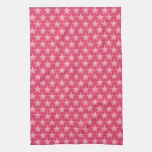 Honeysuckle background tea towel