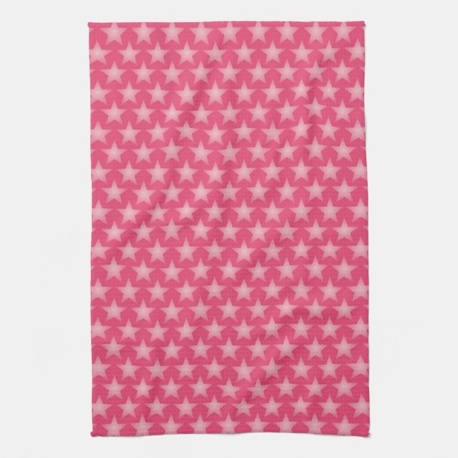 Honeysuckle background tea towel (Vertical)