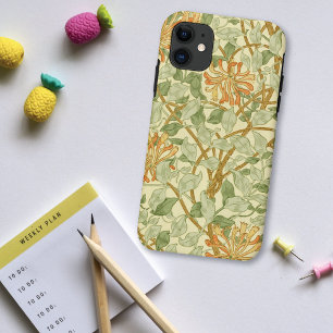 Honeysuckle by William Morris iPhone 11 Case