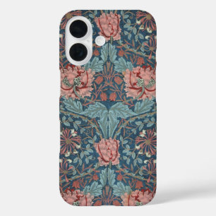 Honeysuckle by William Morris, Vintage Flowers Art iPhone 16 Case