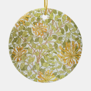 'Honeysuckle' design, 1883 Ceramic Tree Decoration