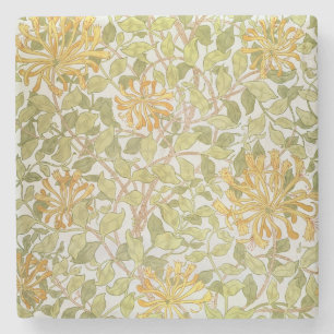 'Honeysuckle' design, 1883 Stone Coaster