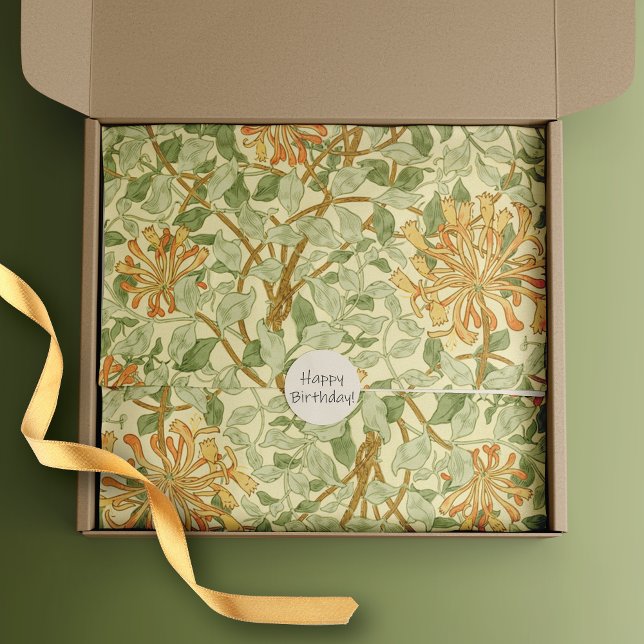 Honeysuckle Flower William Morris Tissue Paper (Creator Uploaded)