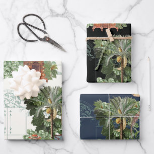 Honeysuckle in Waiting Natural Wrapping Paper Sheet