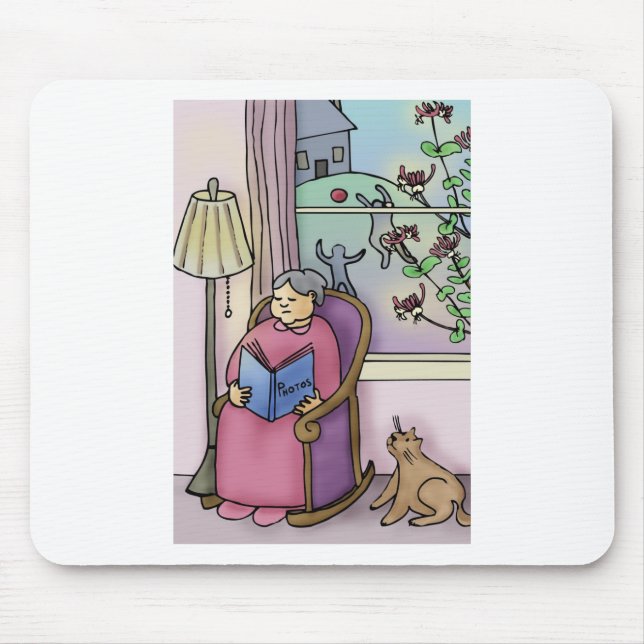 Honeysuckle Mouse Mat (Front)