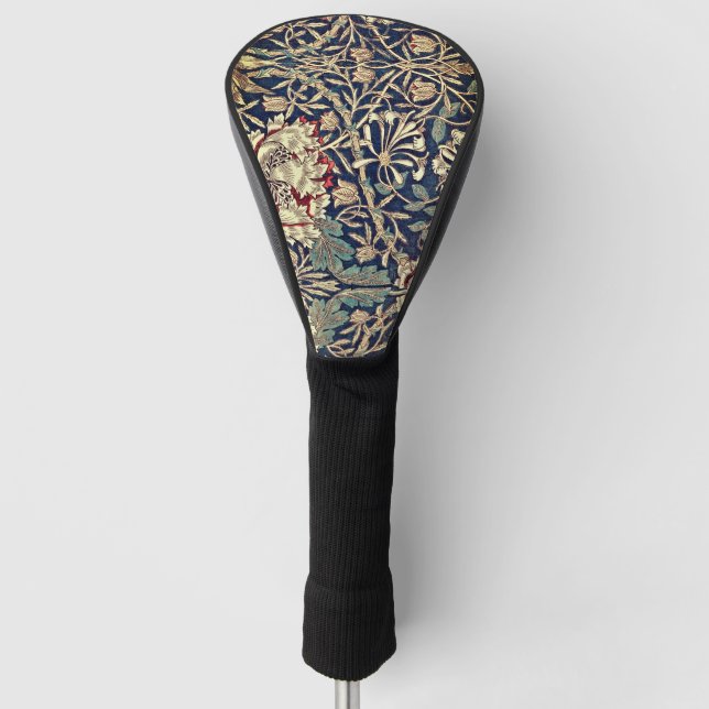 Honeysuckle Pattern Golf Head Cover (Front)