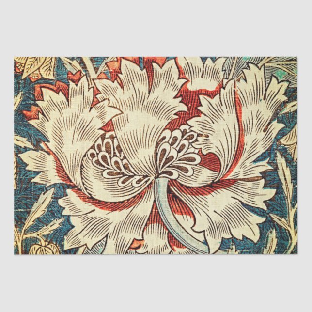 Honeysuckle Pattern Tissue Paper (Front)