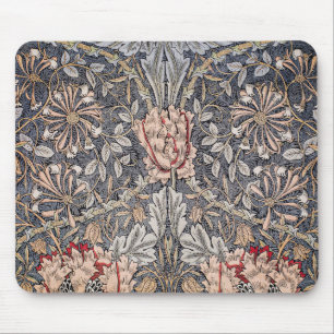 Honeysuckle Print (by William Morris) Mouse Mat