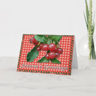 Honeysuckle Season's Greetings Card