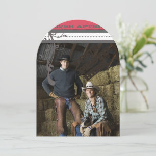 Honeysuckle Vintage Chandelier Wedding Invitations