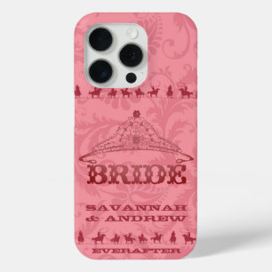 Honeysuckle Western Vintage Weddings iPhone 15 Pro Case