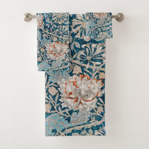 Honeysuckle, William Morris Bath Towel Set