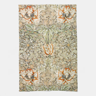 Honeysuckle, William Morris Tea Towel
