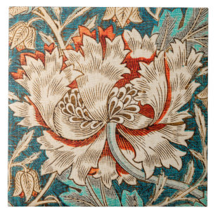 Honeysuckle, William Morris Tile