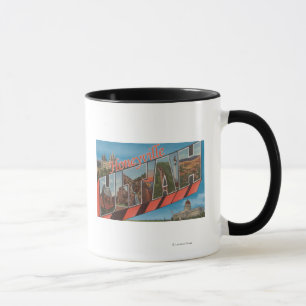 Honeyville, Utah - Large Letter Scenes Mug