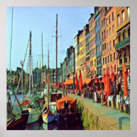 HONFLEUR - docking - view