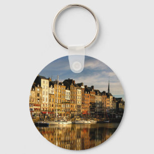 Honfleur, France Key Ring