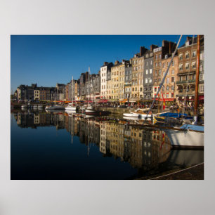 Honfleur Harbour, France Poster