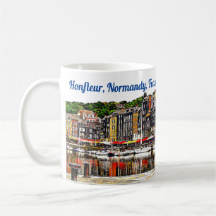 Honfleur harbour in Normandy, France. Coffee Mug