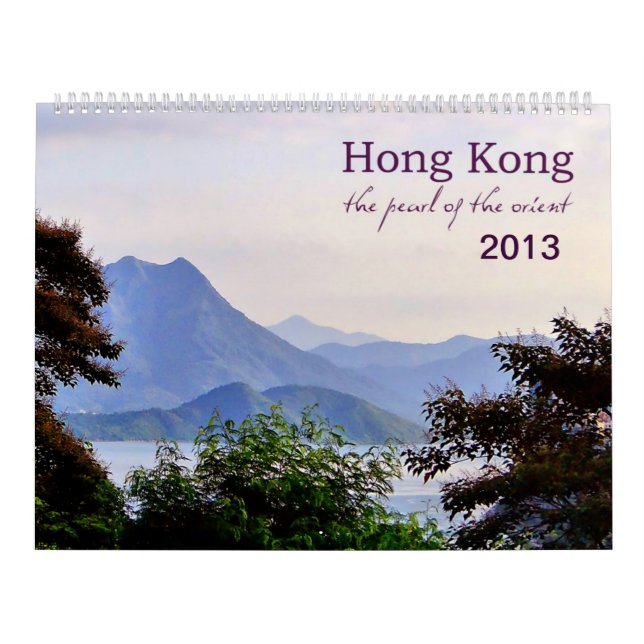 Hong Kong 2013 Calendar (Cover)