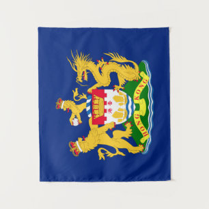 Hong Kong Autonomy Movement Flag - 龍獅香港旗 Tapestry