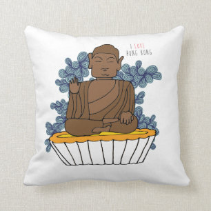 Hong Kong Big Buddha X Egg Tart Cushion