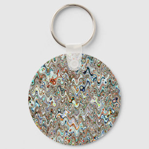 Hong Kong Boat Abstract 3, 2017   SVP Images Key Ring