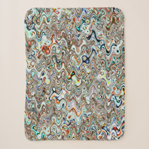 Hong Kong Boat Abstract 3, 2017 SVP Images Sherpa Blanket