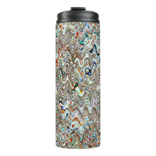 Hong Kong Boat Abstract 3, 2017 SVP Images Thermal Tumbler