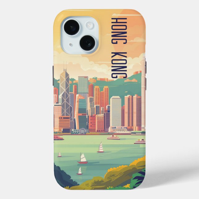 Hong Kong Case-Mate iPhone Case (Back)