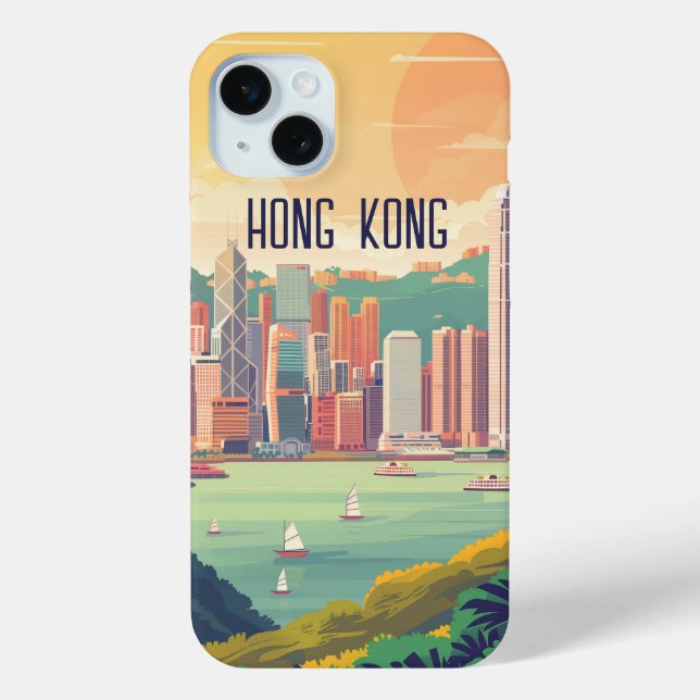 Hong Kong Case-Mate iPhone Case (Back)