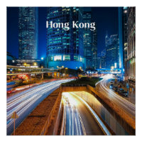 Hong Kong city traffic