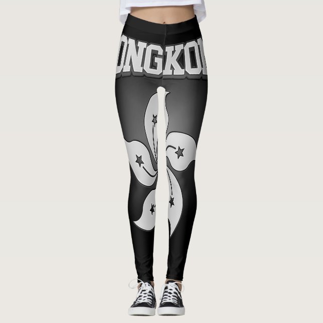 Hong Kong Coat of Arms Leggings (Front)