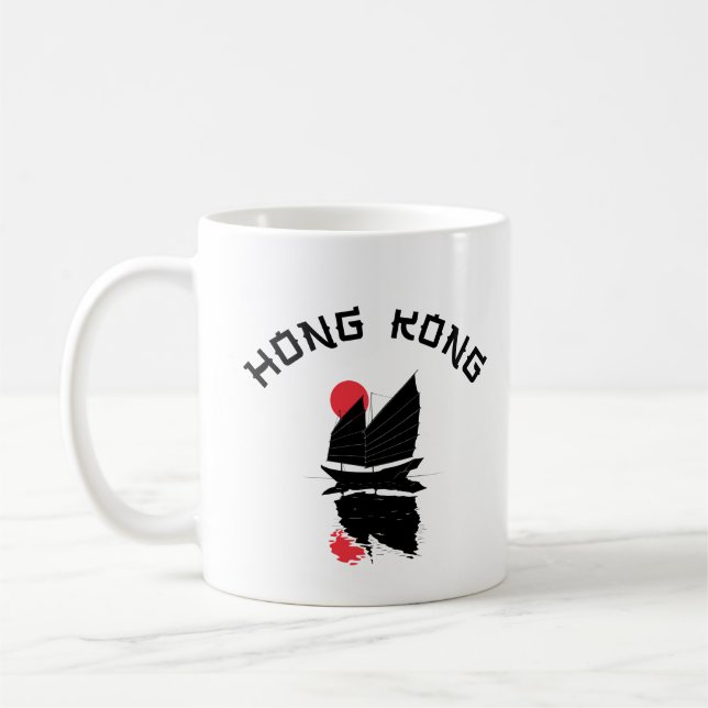 Hong Kong  Coffee Mug (Left)