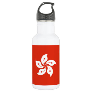 Hong Kong Flag 532 Ml Water Bottle