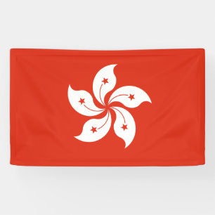 Hong Kong Flag Banner