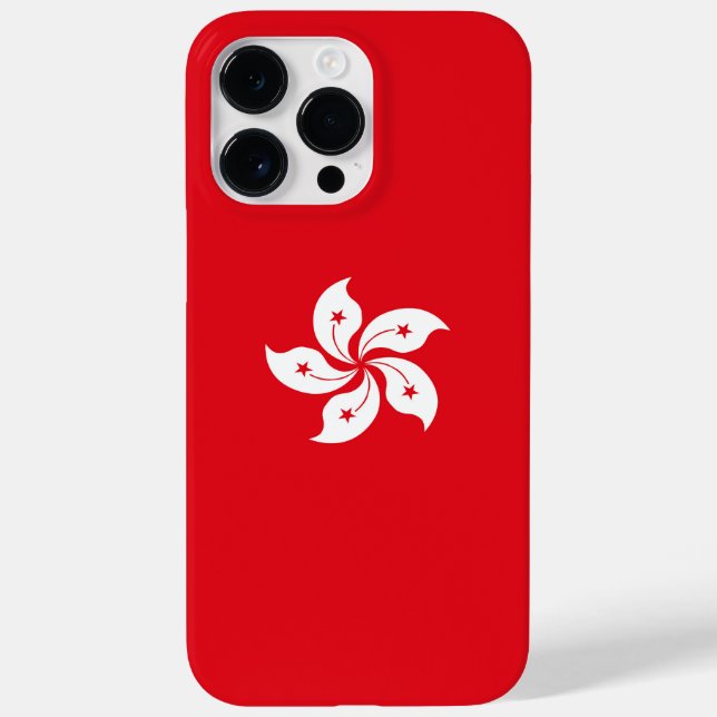 Hong Kong flag Case-Mate iPhone Case (Back)