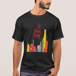 HONG KONG FLAG CITIES STRONG SEVEN T-Shirt