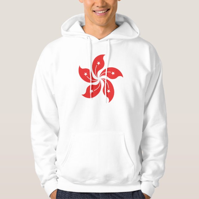 Hong Kong Flag "Classic" Hoodie (Front)