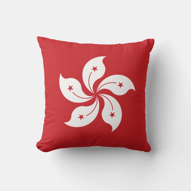 Hong Kong Flag Cushion (Front)
