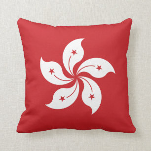 Hong Kong Flag Cushion
